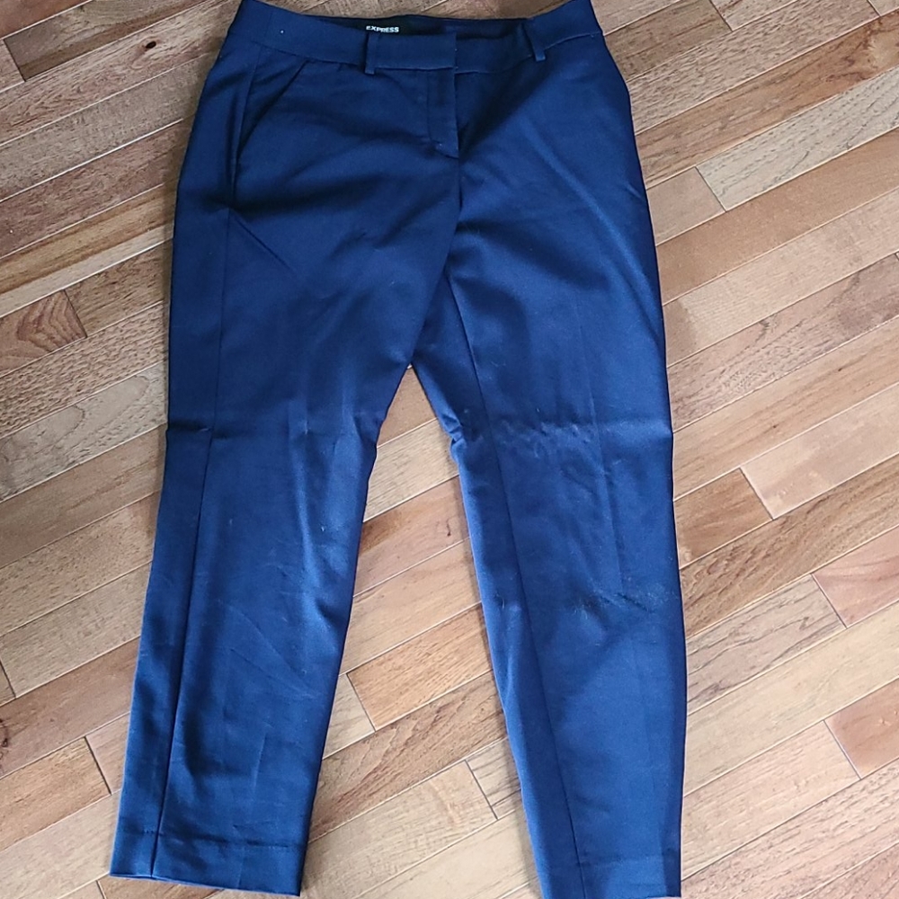 Express columnist ankle dress pants 4 petite